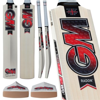 GM Radon Cricket Bat — Prime English Willow · Junior Kids Boys And Girls