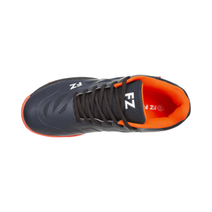 Forza Brace M Black/Fiery Coral Badminton Shoe - Image 4