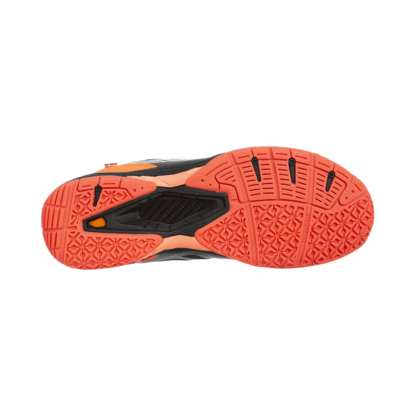 Forza Brace M Black/Fiery Coral Badminton Shoe - Image 5